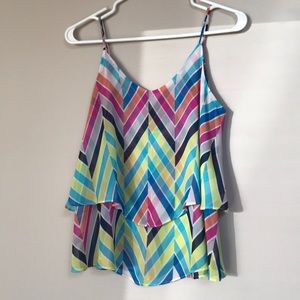 Francesca’s Color Block Tank